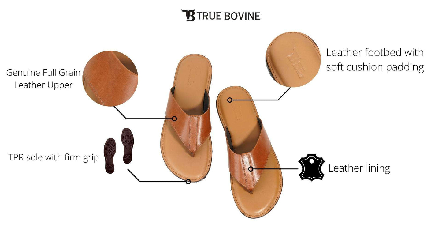 Basic Leather Slipper