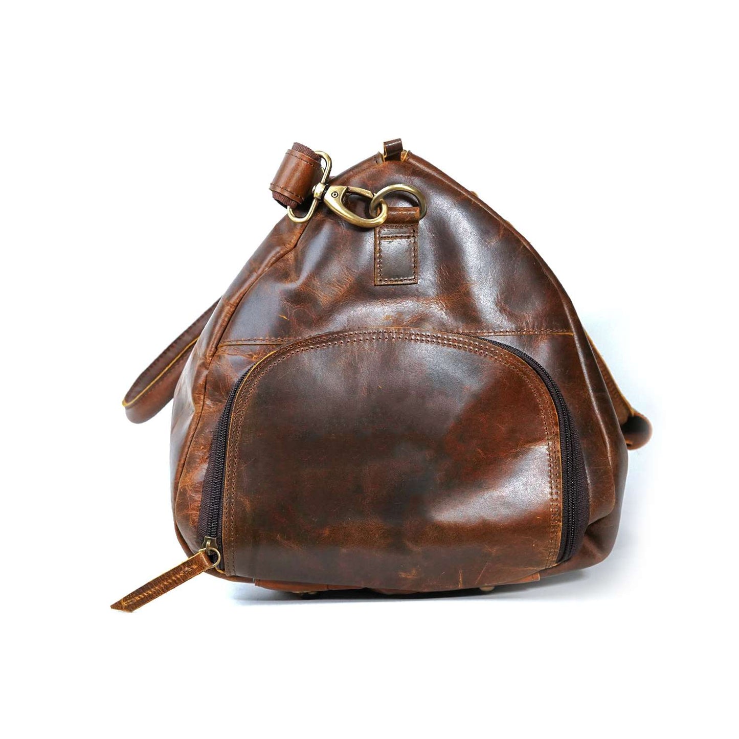 Hunter Leather Weekender Bag